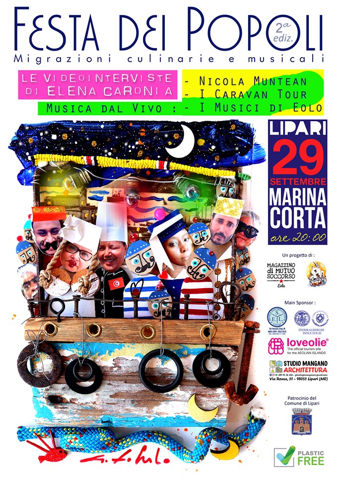LIPARI – Al via la “Festa dei popoli 2019 – migrazioni culinarie e musicali”