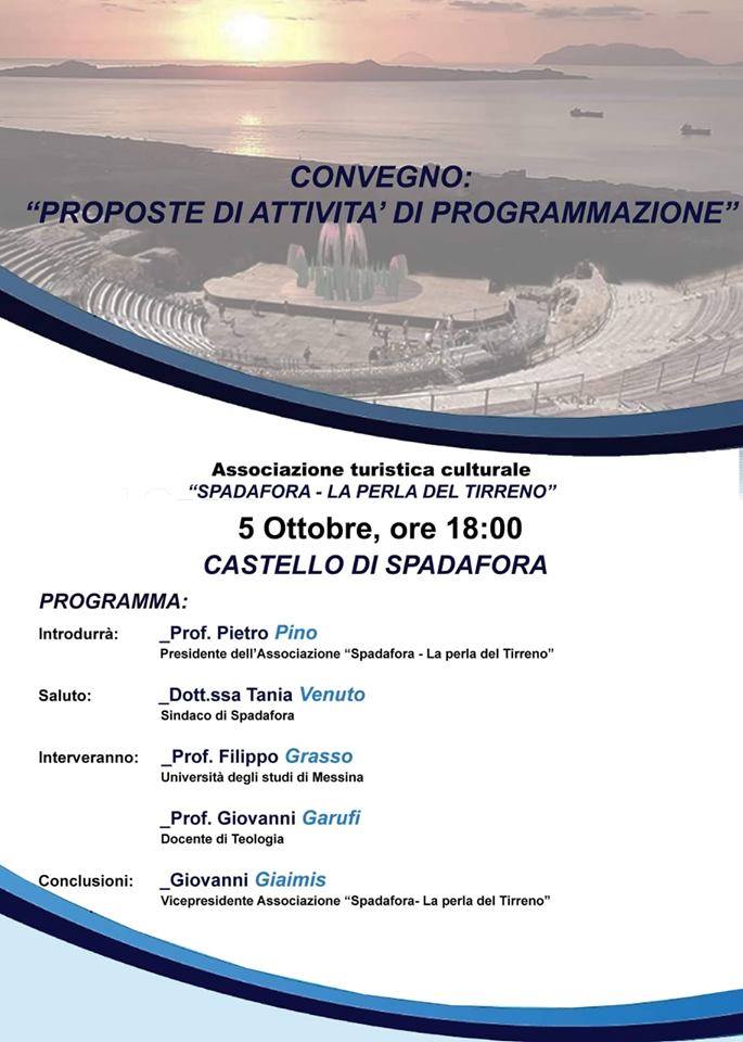SPADAFORA – Quale futuro? Un convegno, Incontri, proposte. Ospite il professor Filippo Grasso