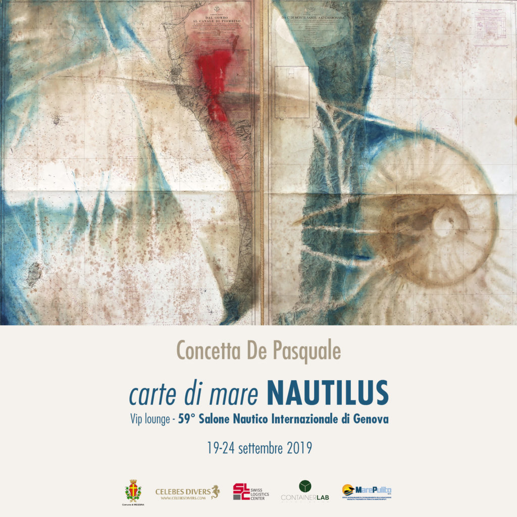 NAUTILUS – Le “Carte Nautiche” di Concetta De Pasquale in mostra al 59° Salone Nautico di Genova