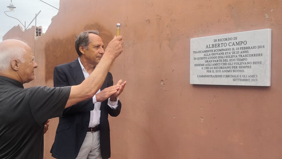 ALBERTO CAMPO – A Sant’Agata M.llo una targa ora lo ricorda