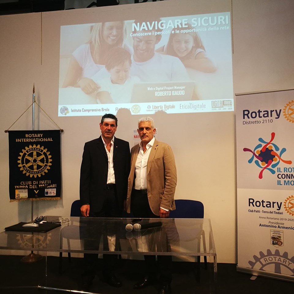 ROTARY, WEB, SCUOLA – Conoscere i pericoli e le opportunità della rete