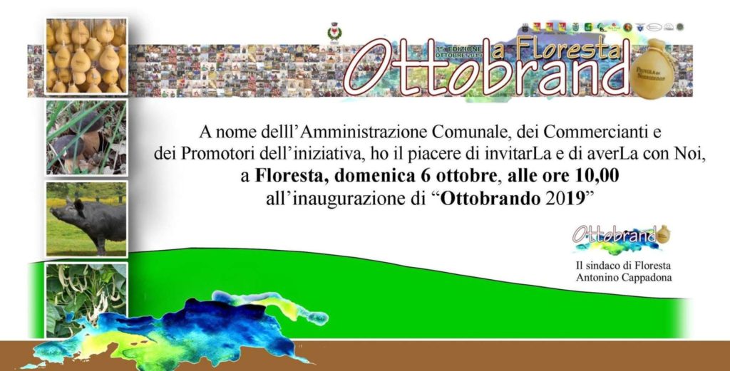OTTOBRANDO A FLORESTA – Domenica mattina l’inaugurazione della XV^ edizione