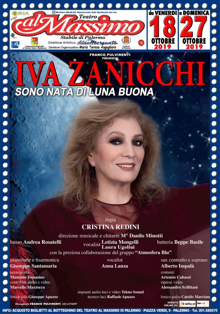 IVA ZANICCHI – E’ “Nata di luna buona”