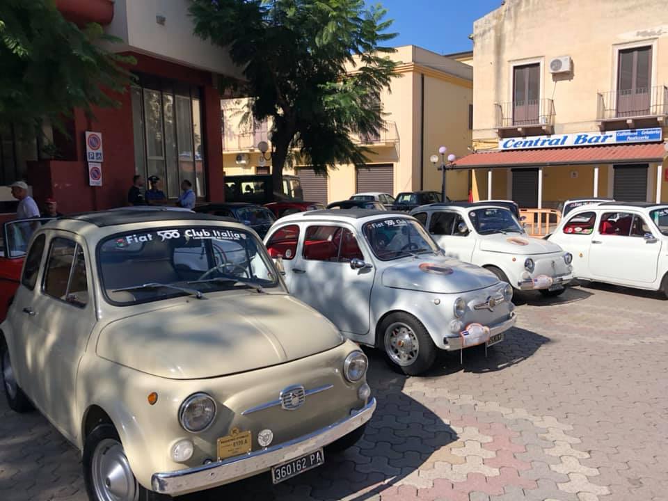 SINAGRA – Raduno FIAT 500 d’Epoca 4° “Memorial Riccardo Crimi”