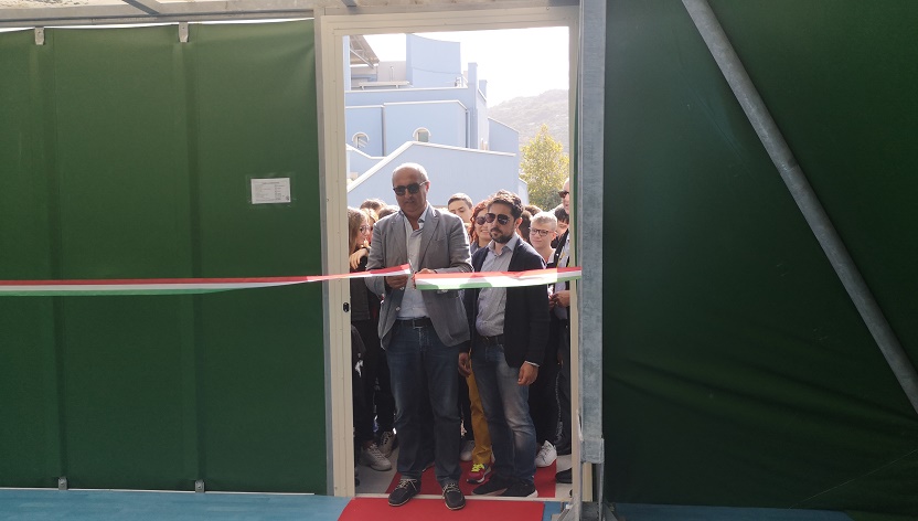 CAPO D’ORLANDO – Inaugurata la palestra indoor di Furriolo