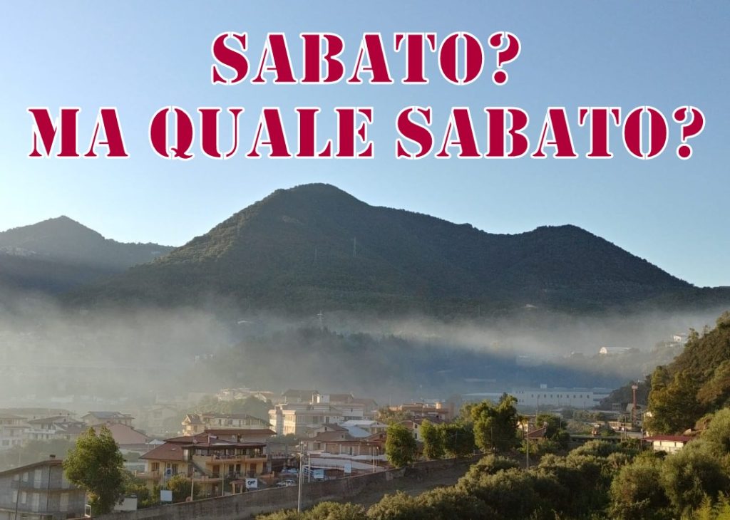 SENZA PAROLA(E) – Fumo su Brolo…. eppur c’era chi aveva detto “Sabato Stop!”