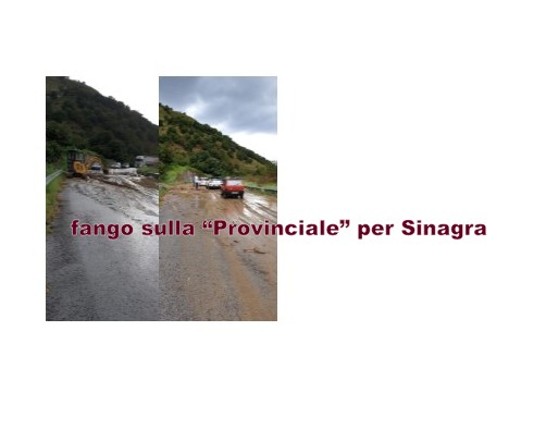 FANGO SULLA PROVINCIALE – Si blocca il traffico sulla PonteNaso Sinagra