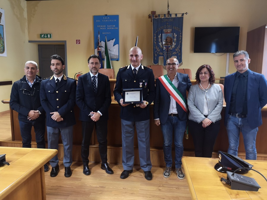 CAPO D’ORLANDO – A Bartolo Triolo il riconoscimento dell’Amministrazione Ingrillì