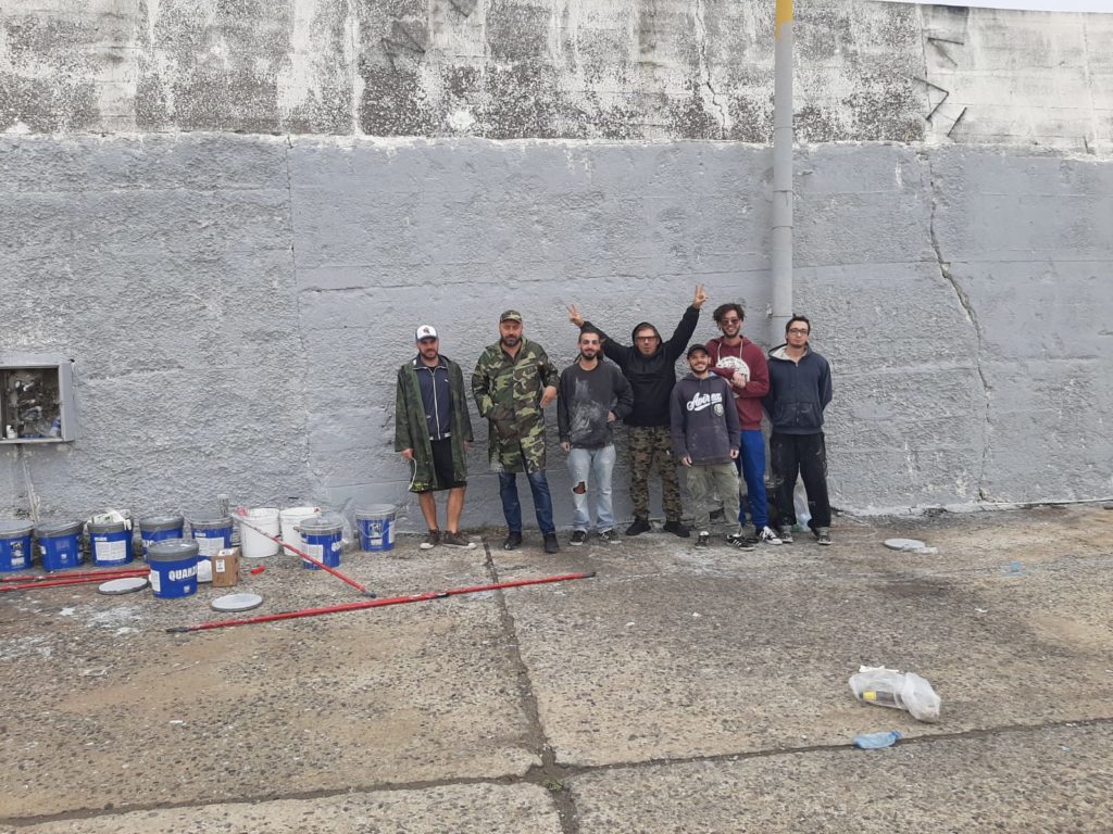 GIARDINI NAXOS – Iniziati i lavori al Porto. L’artista Danilo Bucchi realizzerà un’opera monumentale di Arte Pubblica per Emergence Festival