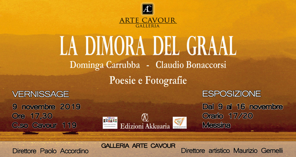 TUTTO LIBRI – “La dimora del Graal” alla Galleria Arte Cavour
