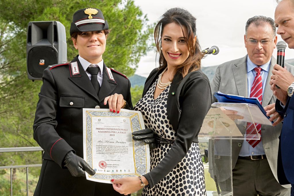 RICONOSCIMENTI – A Silvana Paratore il Premio Nassiriya per la Pace 2019