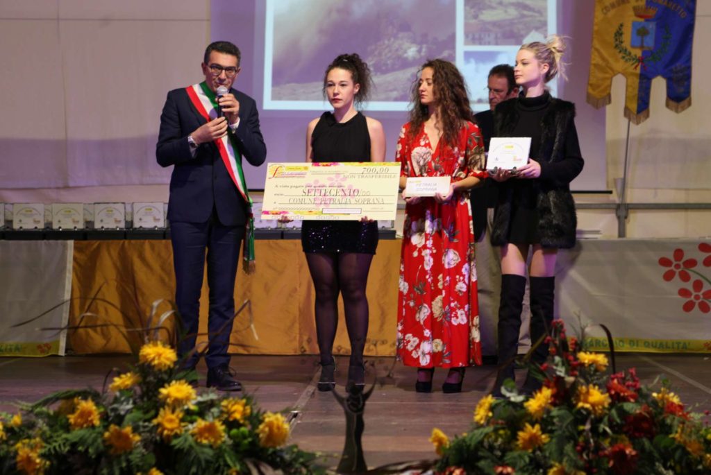 COMUNI FIORITI – A Petralia Soprana un premio solidarietà per il grave incendio estivo