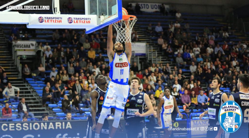 BASKET – Non basta l’orgoglio all’Orlandina Basket, nel finale passa Treviglio