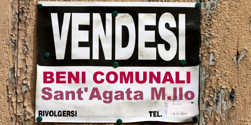 VENDITE – Il comune di Sant’Agata vende i beni di famiglia