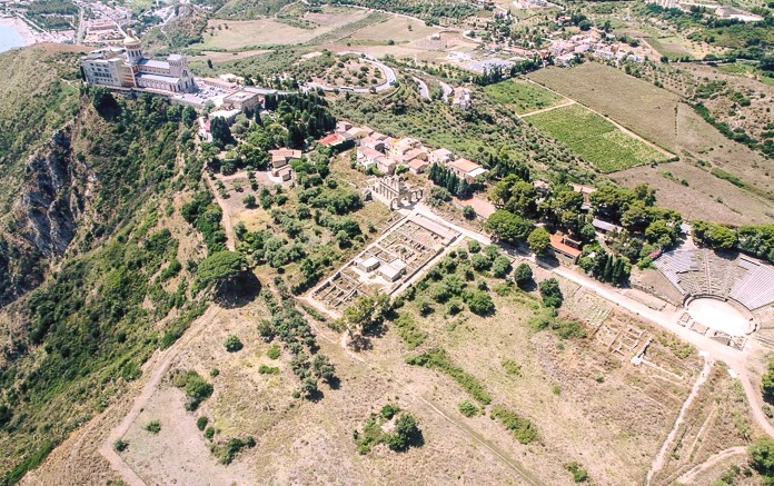 The archaeological area of Tindari 