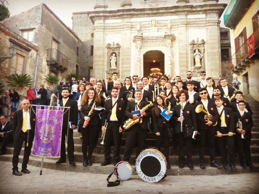SINAGRA – La Banda “V. Bellini” anche quest’anno protagonista al Meeting Nazionale Comuni Fioriti