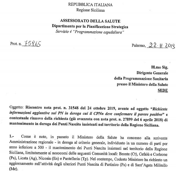 SANT’AGATA MILITELLO – Punto Nascita, Razza smentisce i 5Stelle e annuncia querela