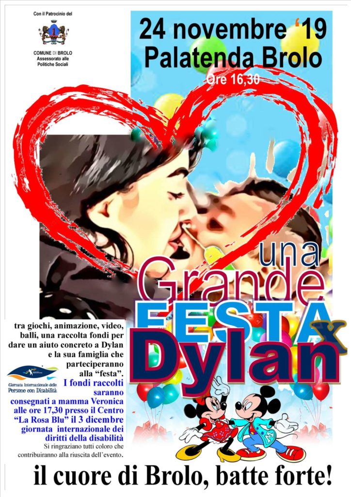 BROLO – La “Festa” per Dylan al palatenda