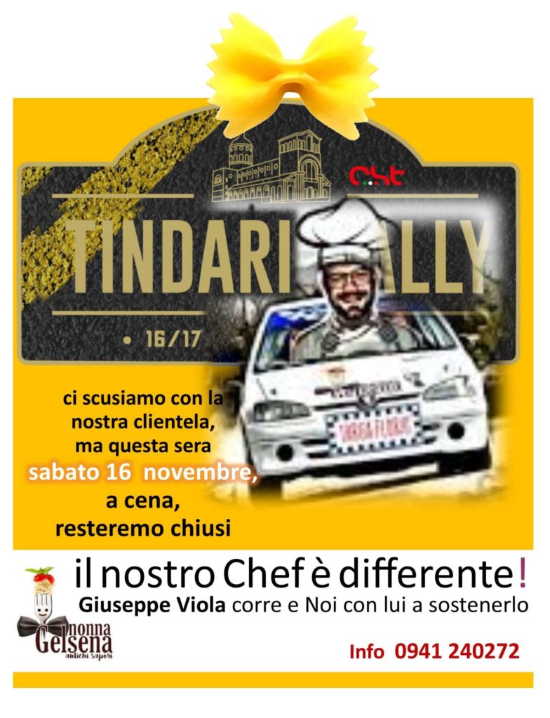 CHEF IN GARA – … Oggi “Nonna Gelsena”, di sera, chiude