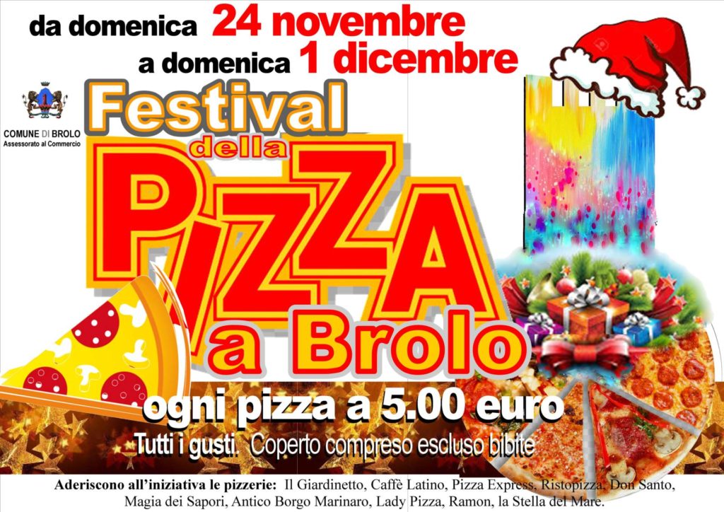 BROLO – Da domenica il “Festival della Pizza”