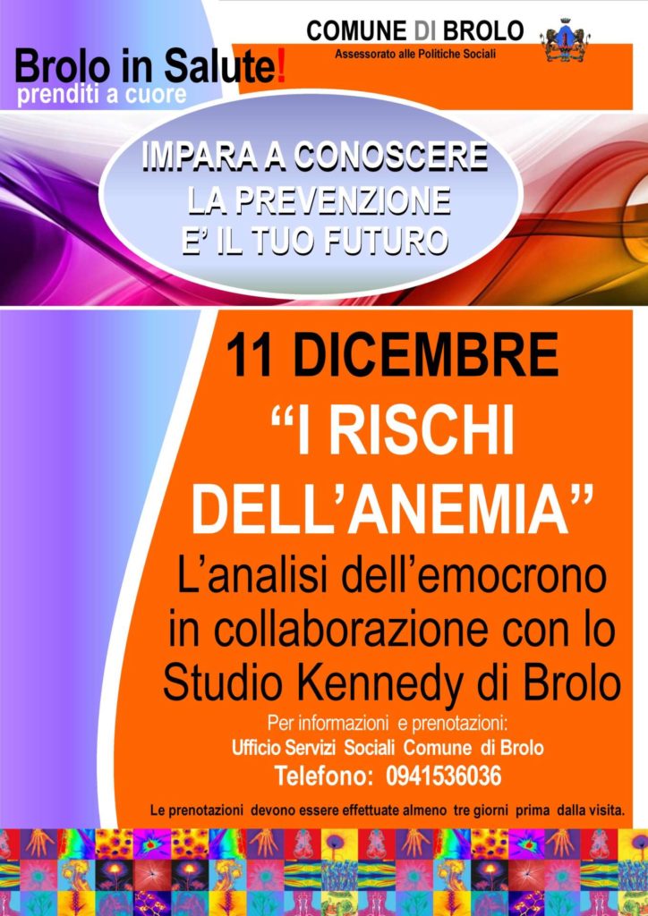 BROLO – Da domani … “Prendi a cuore la tua salute”