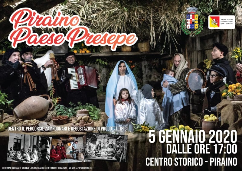 PIRAINO – Il Presepe… spostato al 5 gennaio