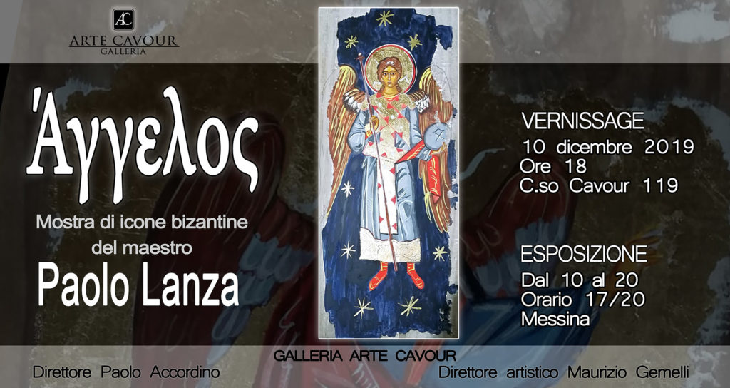 MOSTRE – “άγγελος” alla galleria Arte Cavour le icone bizantine del Maestro Paolo Lanza