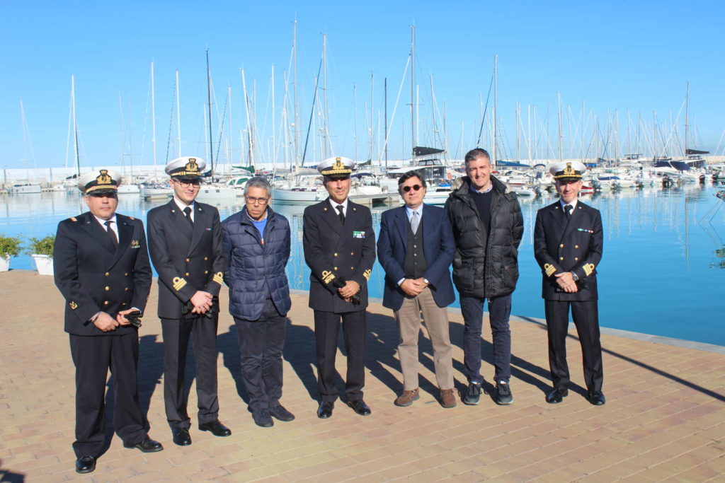 CAPO D’ORLANDO MARINA – Visita del Contrammiraglio Russo