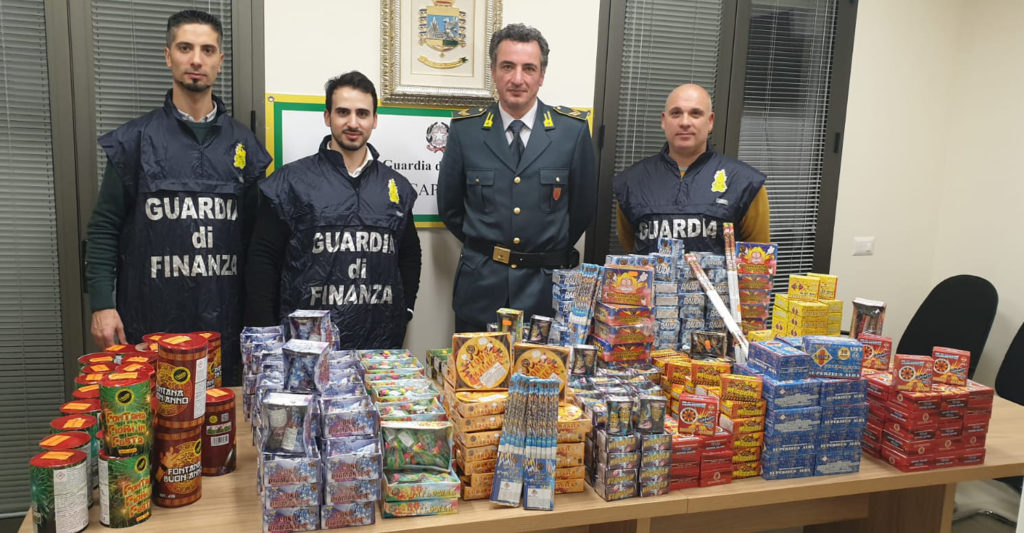 CAPO D’ORLANDO – Sequestrati giochi pirotecnici illegali