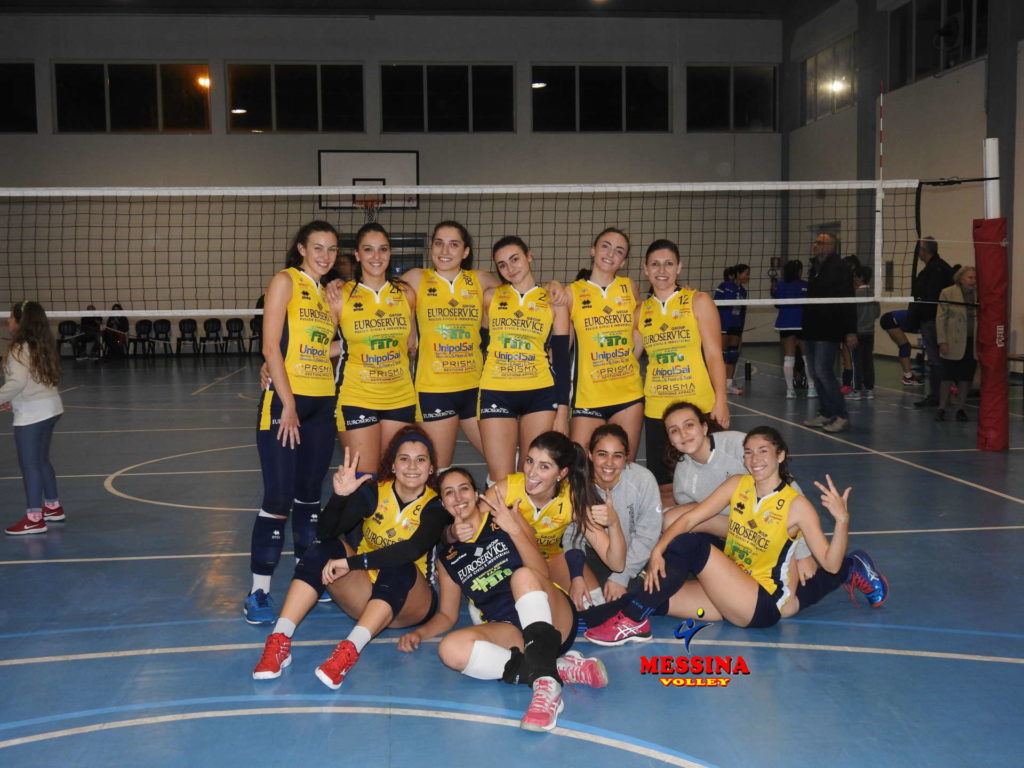 VOLLEY – Quarto sigillo per il Messina Volley: 3-1 alla Polisportiva Nino Romano