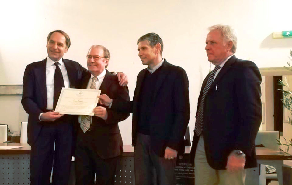 SANT’AGATA MILITELLO – Conferita la cittadinanza onoraria al prof. Sabatino Carianni