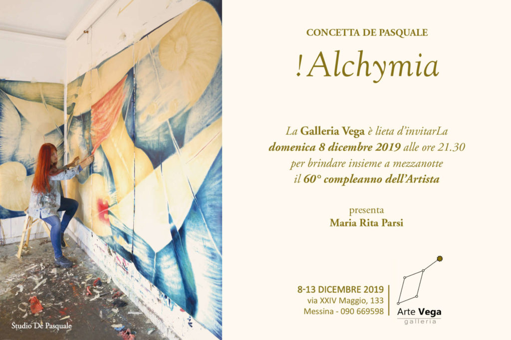 COMPLEANNO D’ARTISTA – !ALCHYMIA di Concetta De Pasquale