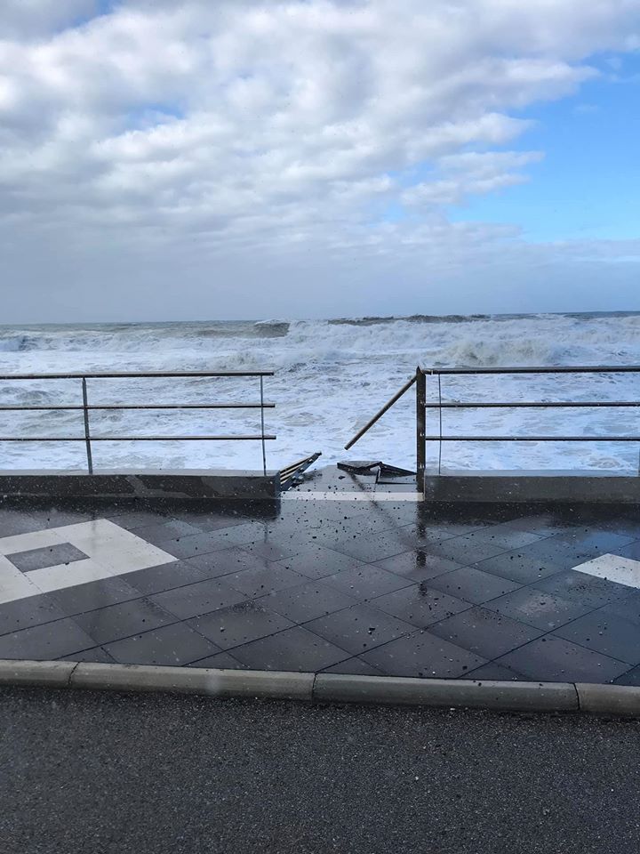 MALTEMPO – Colpito anche il lungomare orlandino