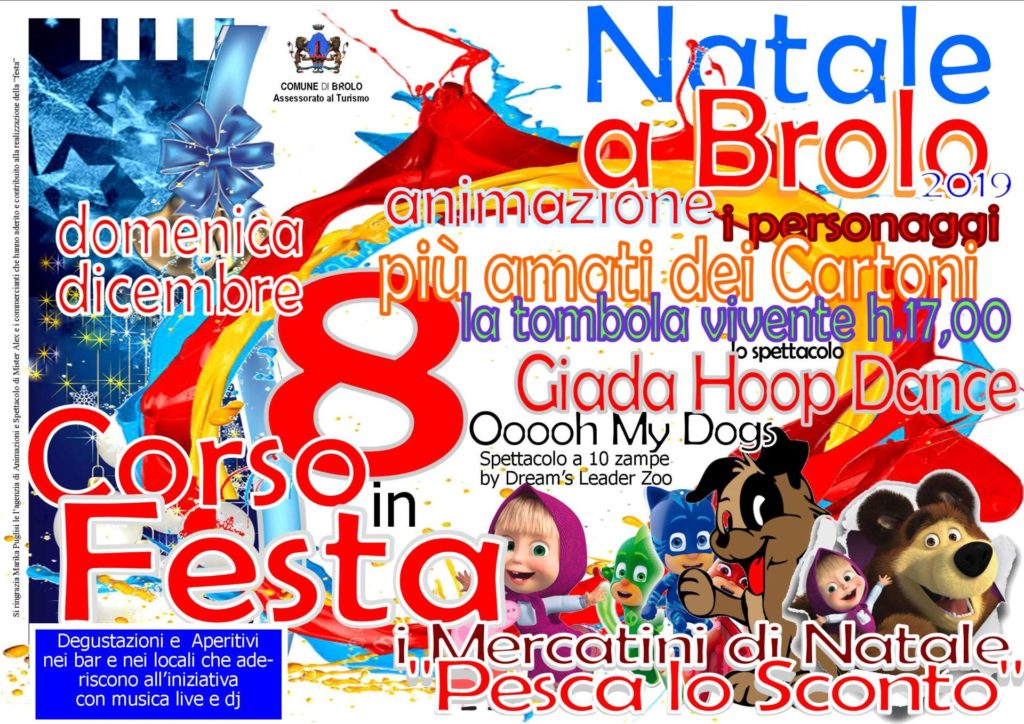 NATALE BROLESE – Domenica il corso in festa… Il programma aggiornato
