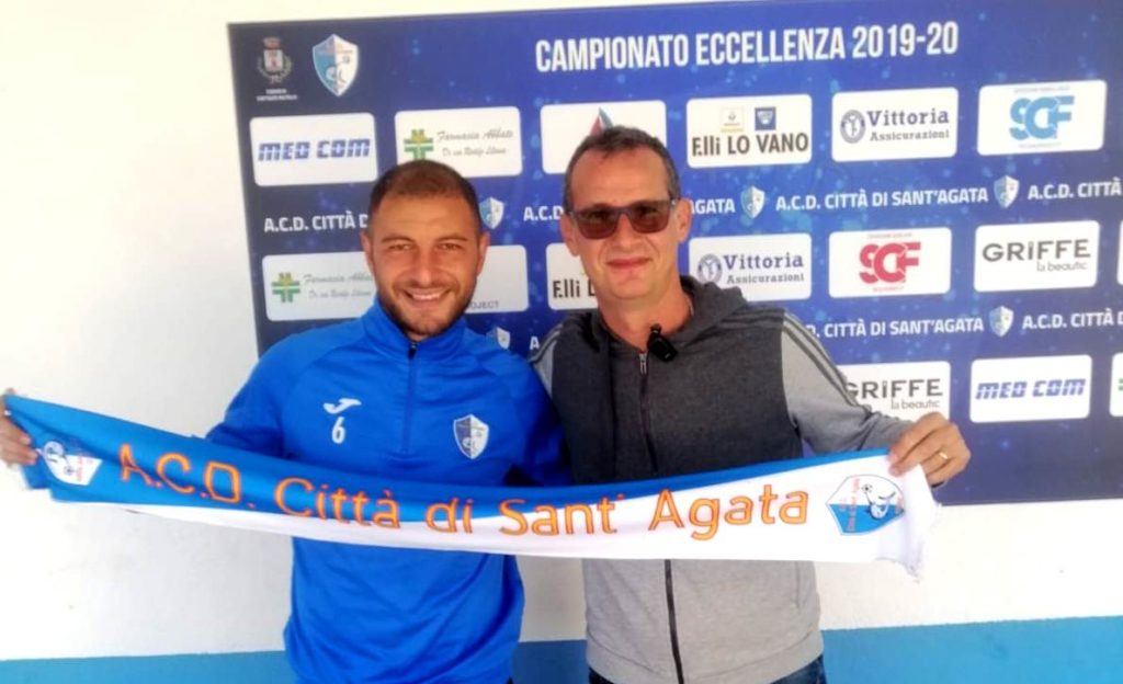 CALCIO – Città di S.Agata: Roberto Assenzio da oggi insieme alla squadra