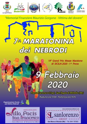 SANT’AGATA MILITELLO – Maratonina dei Nebrodi, tutto pronto per la settima edizione