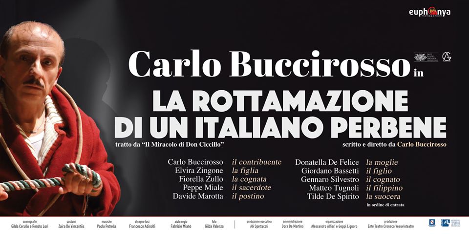 TEATRO – A Messina e Barcellona in scena “La rottamazione di un italiano perbene”
