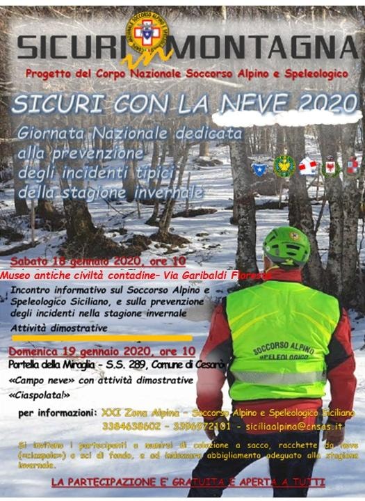 FLORESTA & CESARO’- “Sicuri in montagna”