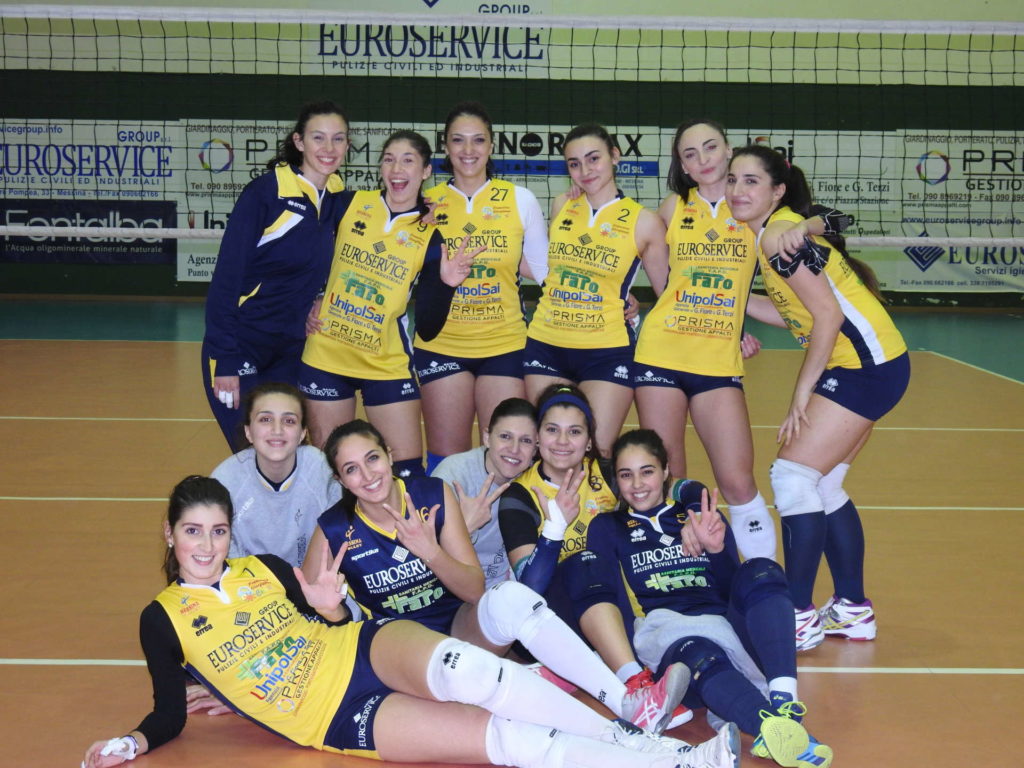 VOLLEY – Ottava vittoria consecutiva per la capolista Messina Volley