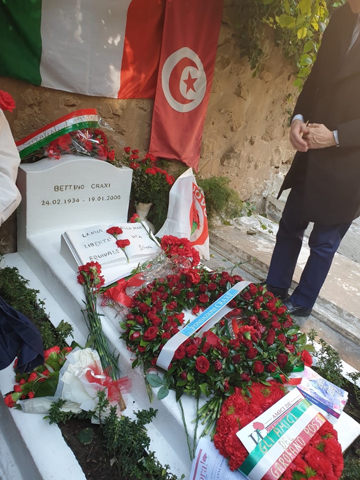 COMMEMORAZIONI – Anche la delegazione di San Fratello ad Hammamet per “Bettino”