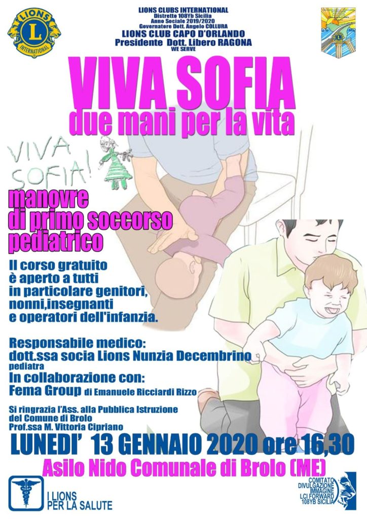 MANOVRE DI PRIMO SOCCORSO PEDIATRICO – Un corso a Brolo per genitori, nonni e personale dell’asilo nido comunale