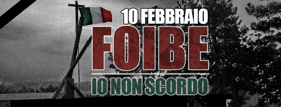 GIORNO DEL RICORDO – Striscioni in tutta Italia contro ‘revisionismo e negazionismo’ della tragedia delle foibe