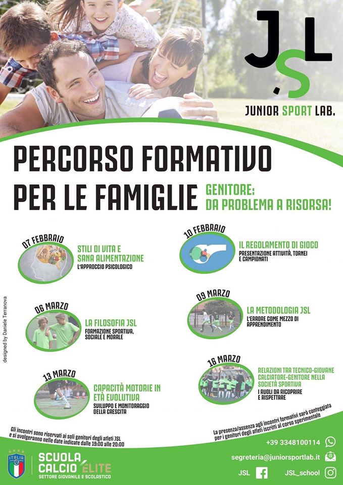 JSL CALCIO – Parola d’Ordine: Formazione
