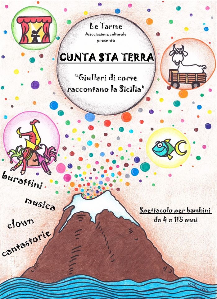TEATRO – Due giullari raccontano la Sicilia in “Cunta sta terra” al Teatro dei 3 Mestieri