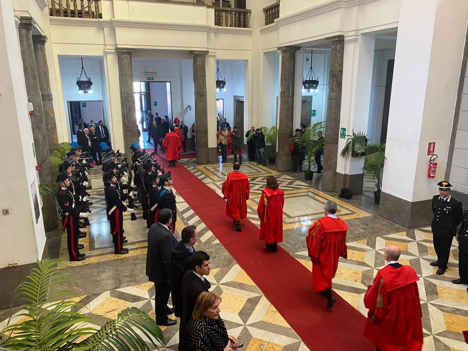 PROTESTE – Avvocati, senza toga, a Messina per l’inaugurazione dell’anno giudiziario