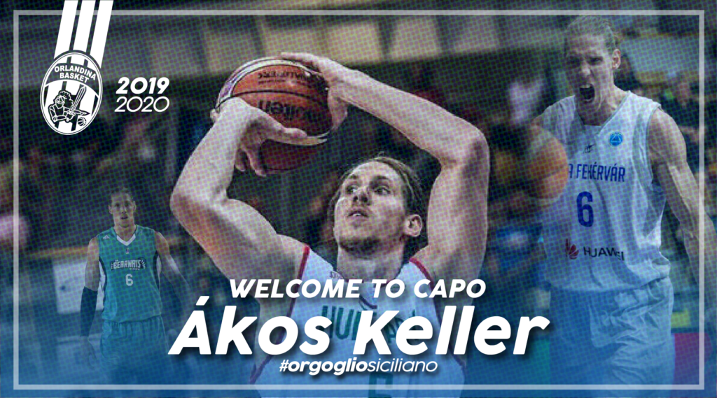 BASKET – L’Orlandina da il benvenuto ad Akos Keller