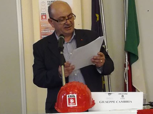 LUTTO CGIL – E’ morto Enzo Cocivera