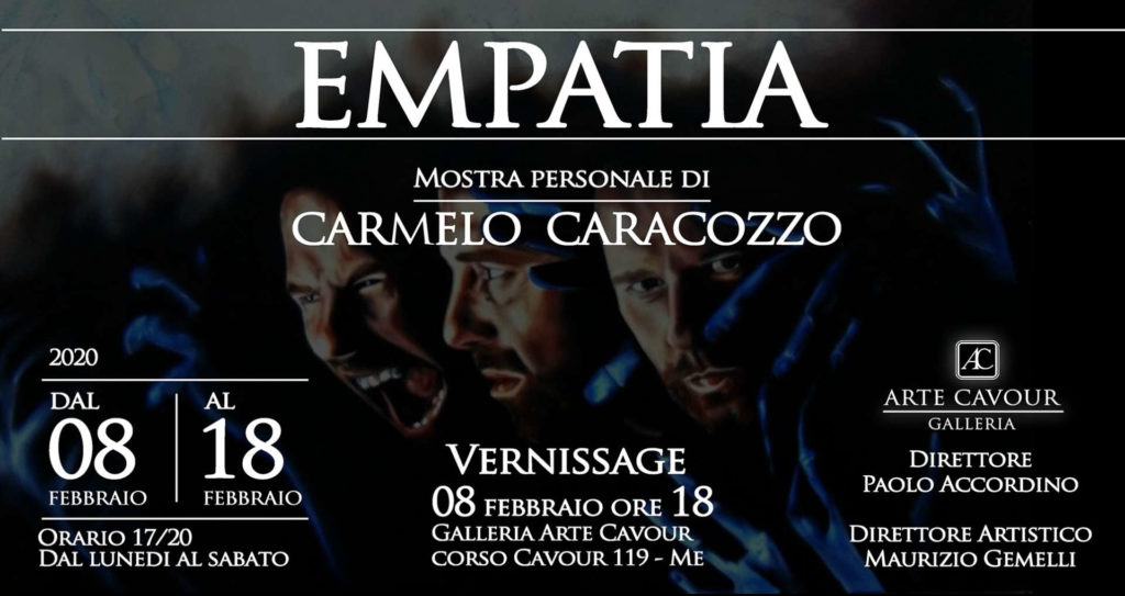 MOSTRE – “Empatia” la personale di Carmelo Caracozzo alla Galleria Arte Cavour