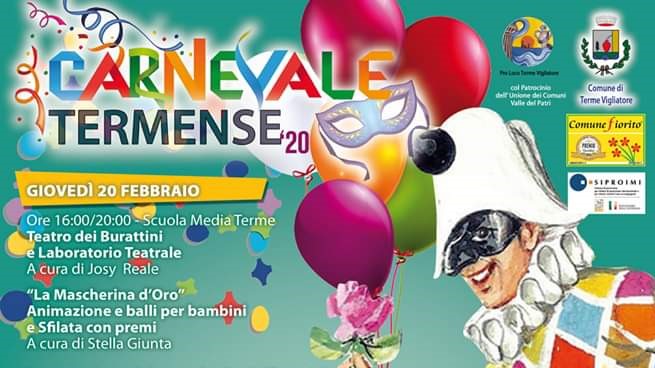 TERME VIGLIATORE – Dopo 22 anni tornano i carri allegorici di Carnevale