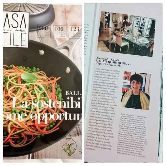 AZIENDE IN PRIMA PAGINA – Galati Home Design su CasaStile